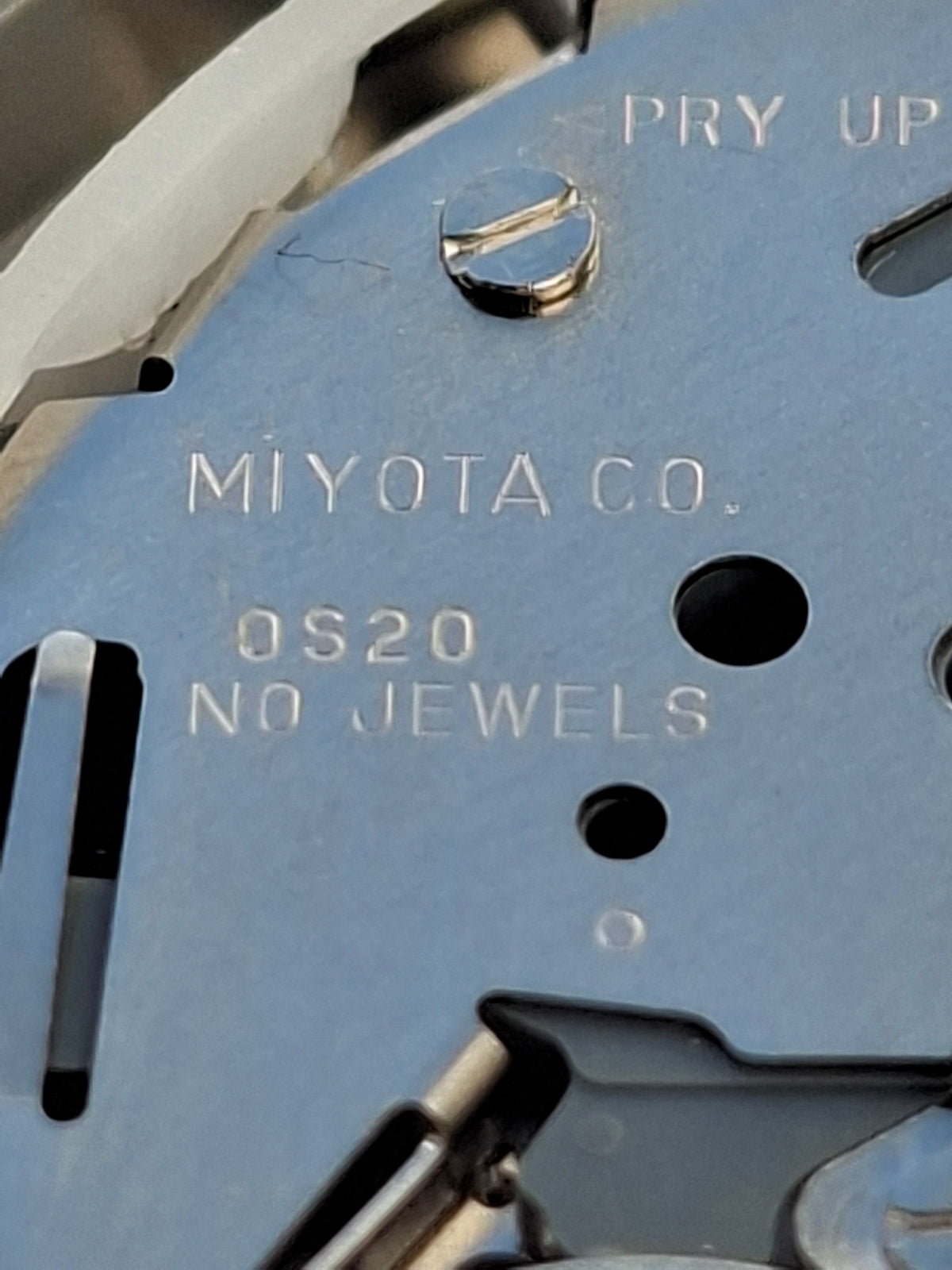 Simon Carter London Chronograph Watch Miyota OS20 Brown Dial 43mm New Strap
