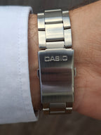 Casio AE-1200WH World Time Digital Watch 3299 Stainless Steel Bracelet 100M