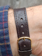 Vintage 1960s Montine of Switzerland ST 69 17J Incabloc Manual Wind Watch 34mm