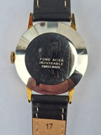 Vintage 1960s Summit Swiss Watch 17 Jewels Incabloc Manual Wind 33mm Sub Seconds