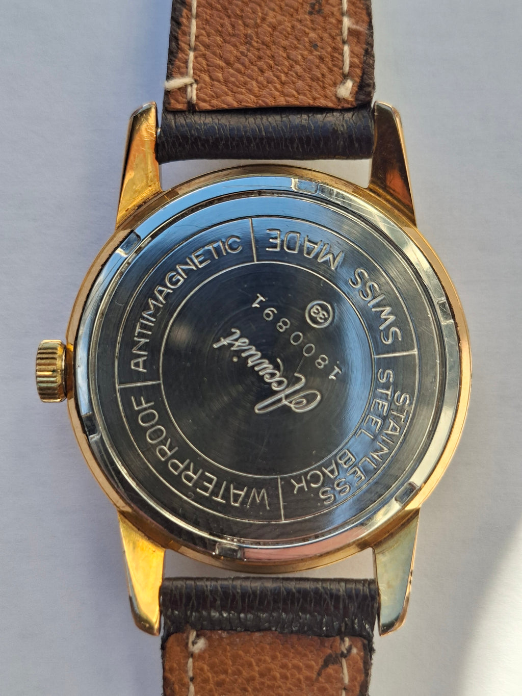 Vintage 1950s Accurist 21 Jewels Swiss Watch 10 Micron Gold Filled ETA 2390