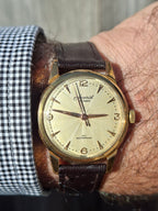 Vintage 1950s Accurist 21 Jewels Swiss Watch 10 Micron Gold Filled ETA 2390