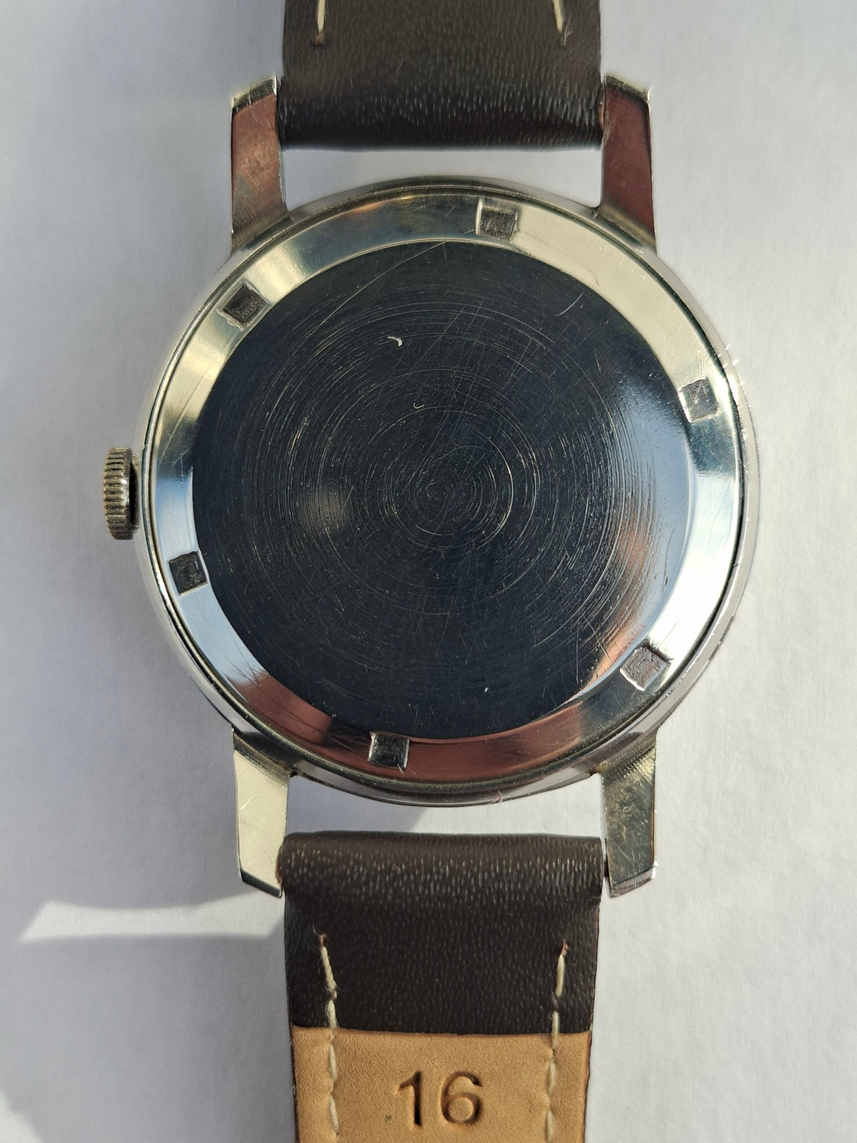Vintage 1950s Rotary 17 Jewels Incabloc Swiss Watch Cal 425 32mm