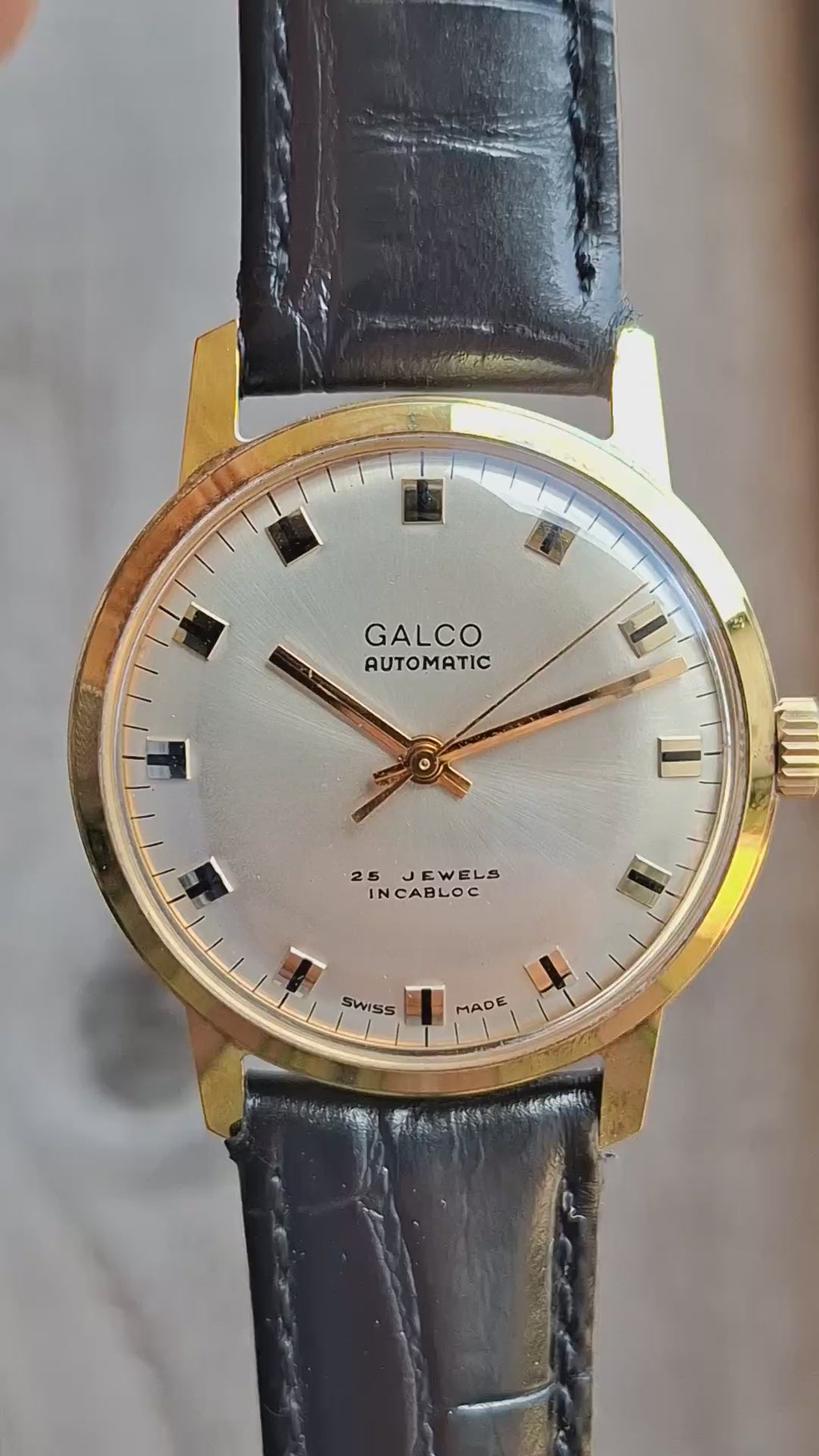Galco Automatic 25 Jewels – ETA 2770 – Swiss Vintage 1970s – New Old Stock