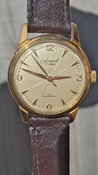 Vintage 1950s Accurist 21 Jewels Swiss Watch 10 Micron Gold Filled ETA 2390
