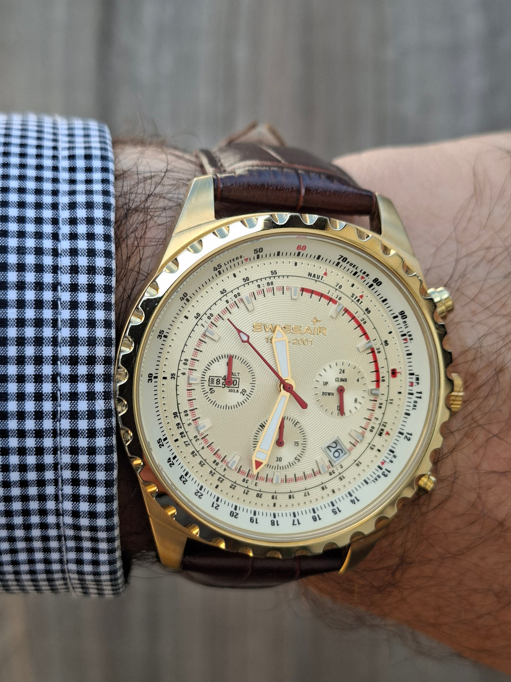 Swissair 1931–2001 Limited Edition Chronograph No. 666 Aviation Quartz Watch