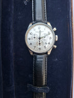 Mougin & Piquard for J.Crew Chronograph Watch Alarm Swiss Ronda 5130.D 40mm With Case