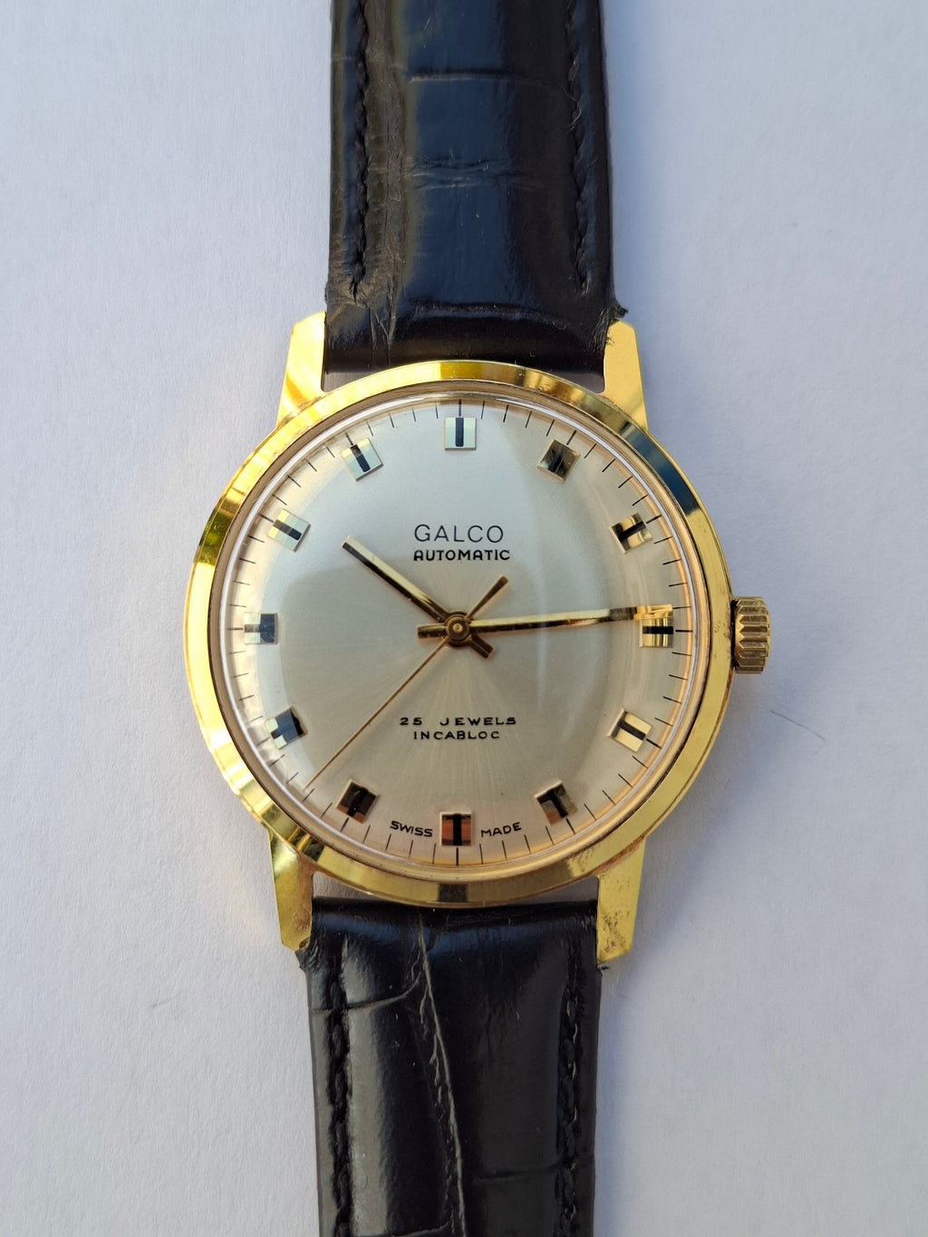 Galco Automatic 25 Jewels – ETA 2770 – Swiss Vintage 1970s – New Old Stock