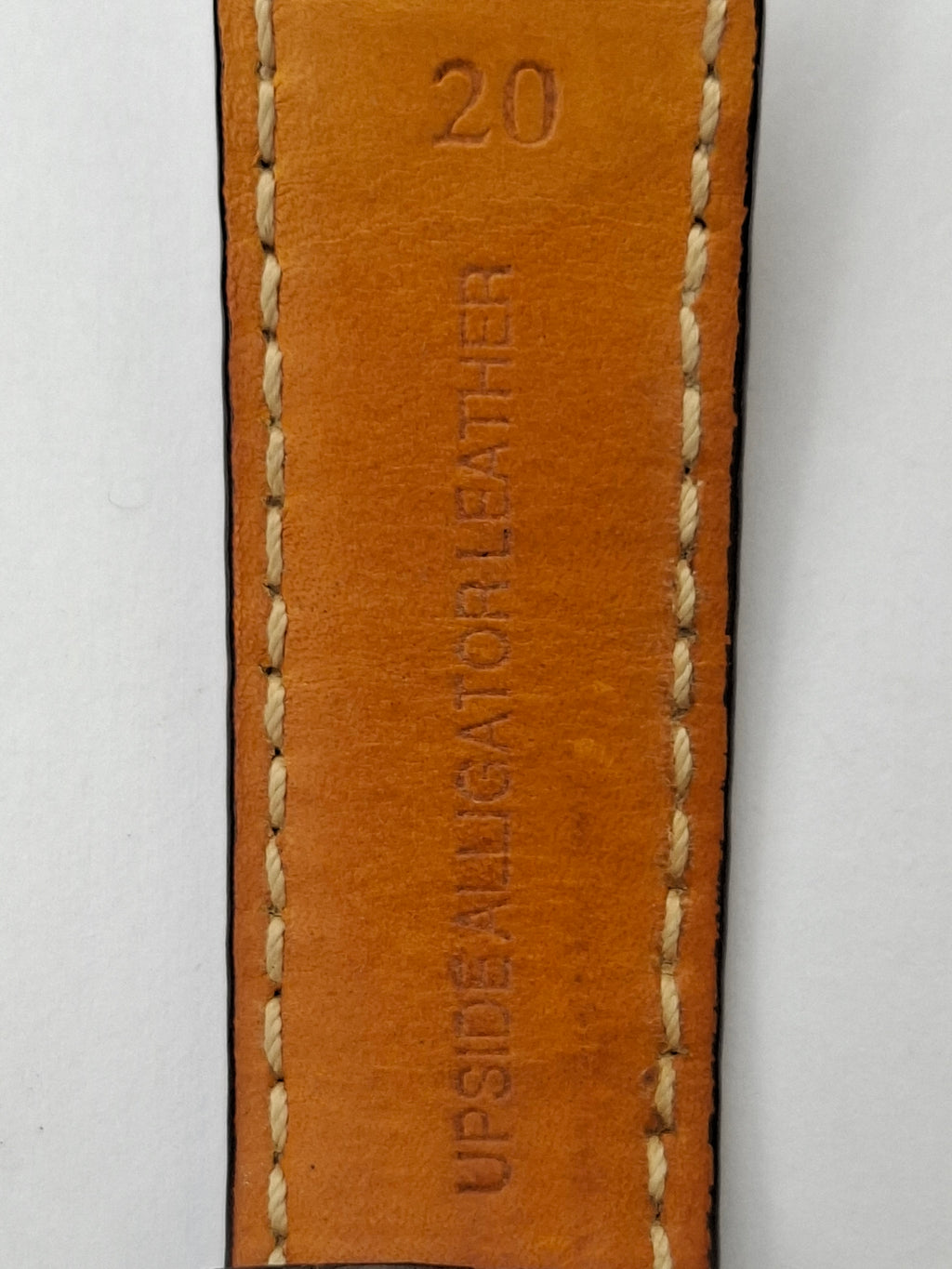 Genuine Longines 20mm Brown Alligator Leather Watch Strap Original Buckle