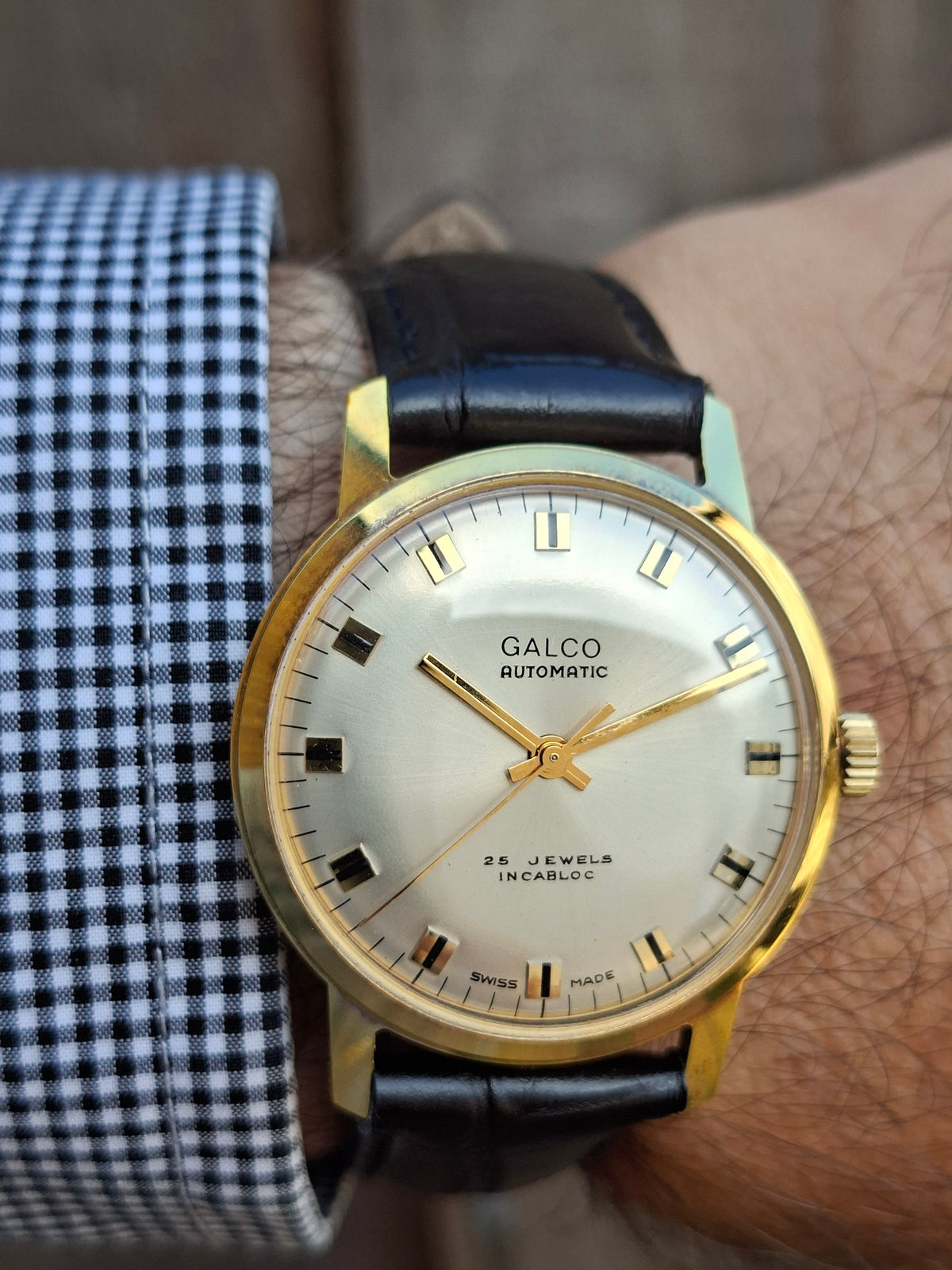 Galco Automatic 25 Jewels – ETA 2770 – Swiss Vintage 1970s – New Old Stock