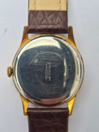 Vintage Oris 15 Jewels Star Dial Manual Wind Small Seconds Swiss Watch 1950s