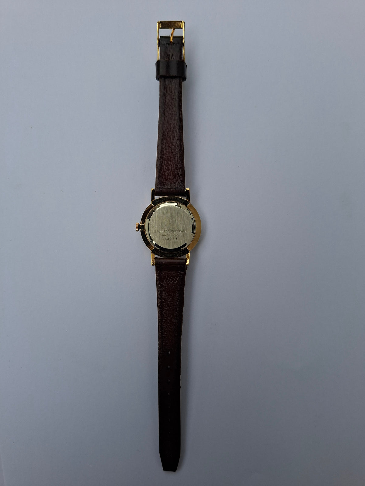 NOS Vintage Carpentier Geneve Ladies Watch 17J Swiss Manual Wind Gold Plated