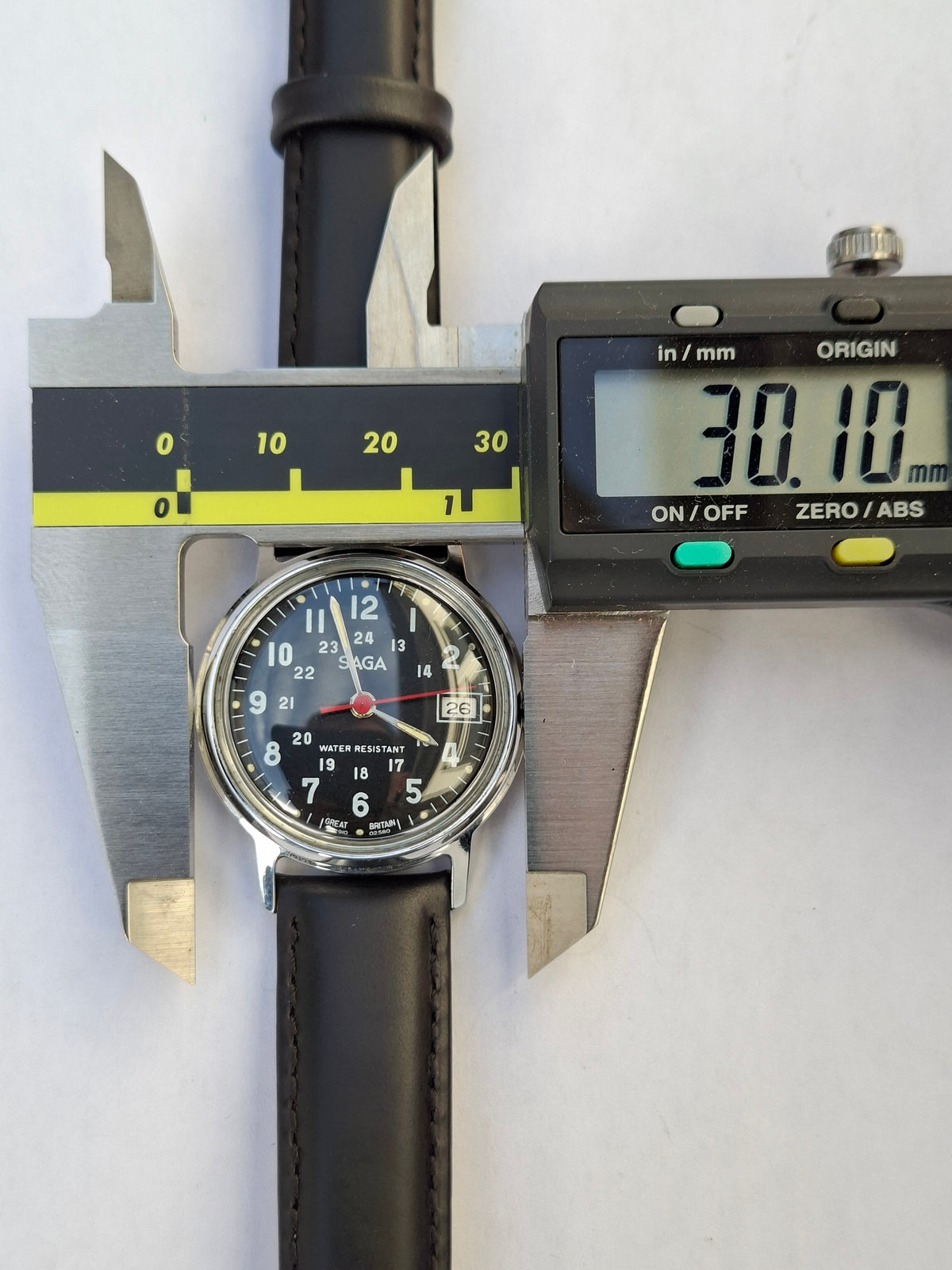 1980 Saga by Timex Military Style Watch – M25 Mechanical – Great Britain – 30mm
