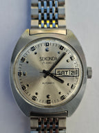 Vintage 1970s Sekonda Automatic 25 Jewels – Slava 2427 – USSR Day Date – 36.5mm
