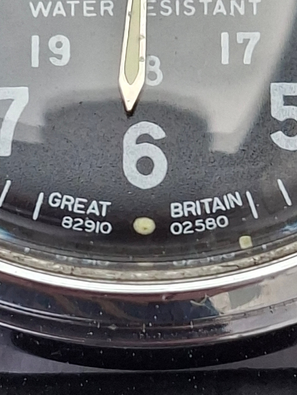 1980 Saga by Timex Military Style Manual Wind Watch – Made in Great Britain